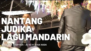 Nantang JUDIKA SIHOTANG nyanyi Lagu mandarin 😂 AI NI YI WAN NIAN