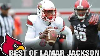 Louisville's Lamar Jackson's Best Plays vs. NC State