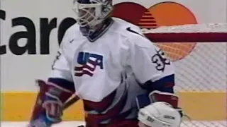 1996 World Cup of Hockey Preliminary Round USA vs Canada