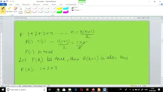 IGNOU MCS013 Discrete Mathematics MCA BCA TEE February 2021 Q1b | Prove Using Mathematical Induction