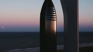 SpaceX Starship Scale Animation (2019)
