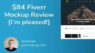 I bought an $84 website mockup on Fiverr and this is what I got!