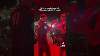 Tuve el honor de grabar el ultimo concierto de Lefty en San Luis Rio Colorado 💔