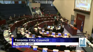 City Council - March 31, 2016 - Part 2 of 2 - Afternoon Session