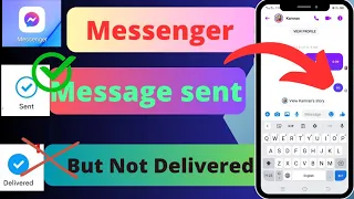 How to Fix Messenger Message Sent but not delivered 2023