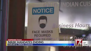 Mask mandates ending