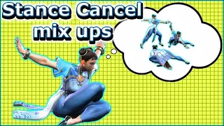 This is how you do a very advanced stance mix up with Chun - Li in Street Fighter 6