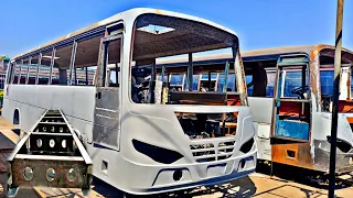 Amazing Manufacturing Process of ISUZU Bus at local Workshop | Handmade ISUZU Bus manufacturing