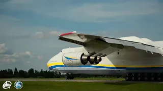 #AN225 departure from Kyiv-Antonov-2 airport.