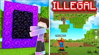 ICH TESTE 50 ILLEGALE DINGE IN MINECRAFT