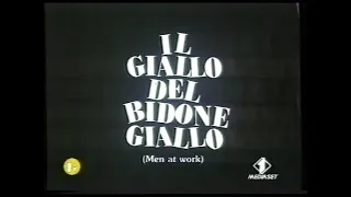 Titoli di testa e coda italiani de "Il giallo del bidone giallo" (1990) da Italia1