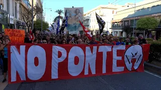 A Messina torna in piazza il comitato No Ponte: "Dobbiamo vincere noi"