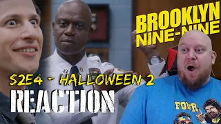 Brooklyn 99 REACTION - 2x4 Halloween 2 - Holt ties up the series against Peralta!