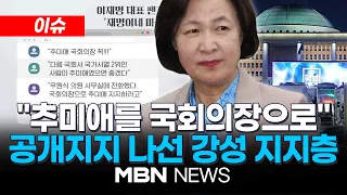 [이슈] 당심은 추미애, 명심은 누구?...민주, 국회의장 쟁탈전 / '찐명' 박찬대 사실상 추대?...'명심' 단일대오 24.05.03 | MBN NEWS