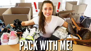 Pack With Me to Move from London to NYC | Moving Vlog 2022 *THE STRESS*