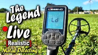 METAL DETECTING with The LEGEND! | 1 HOUR LIVE STREAM!