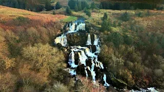 Loup of Fintry Waterfalls | DJI Drone