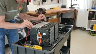 Hyundai Kia EV Battery Teardown