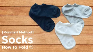 ［konmari Method］How to fold Socks