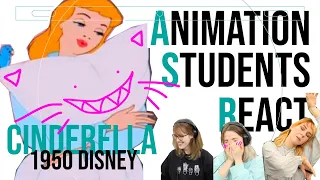 Animation Students React to: Cinderella (1950) | Disney