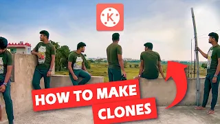 HOW TO CLONE YOURSELF !! | Kinemaster Tutorial