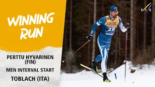 Hyvarinen takes stunning maiden win at age 32 | FIS Cross Country World Cup 23-24