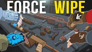 Rust - My FIRST FORCE WIPE w/ the NEW RECOIL (ft. Frost, hJune, Willjum) [PART 1]