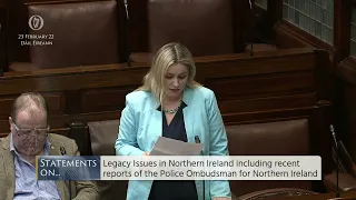 Deputy Carol Nolan- speech from 23 Feb 2022