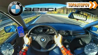 BMW 328Ci E46 Coupe (142kW) |62| 4K TEST DRIVE – R6 SOUND, ACCELERATION, BRAKES, ENGINE🔸TopAutoPOV