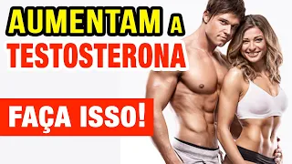 5 Hábitos que AUMENTAM A TESTOSTERONA Naturalmente - Homens e Mulheres