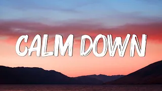 Calm Down - Rema, Selena Gomez (Lyrics) || Cupid, FIFTY FIFTY, Clean Bandit