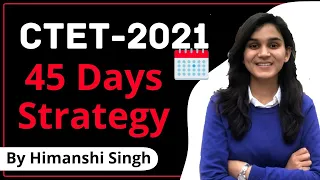 How to Crack CTET-2021 ? | Last 45 Days Study Plan |  Let's LEARN