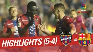 Highlights Levante UD vs FC Barcelona (5-4)