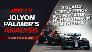 What Caused Hamilton's Baku Run Off? | Jolyon Palmer's F1 TV Analysis | 2021 Azerbaijan Grand Prix