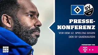 RE-LIVE: Die Pressekonferenz vor dem 12. Spieltag gegen den SV Sandhausen