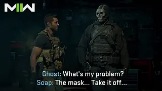 😂 Soap has issue with Ghost's mask