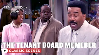 The Tense Tenant Board Election (ft. Steve Harvey) | The Steve Harvey Show