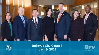 Bellevue Council Meeting - July. 19, 2021