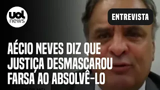 Aécio Neves: Justiça desmascarou enorme farsa e definiu que sou inocente de acusações