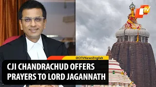 Chief Justice Of India DY Chandrachud Offers Prayers To Lord Jagannath At Puri Srimandir