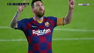 Lionel Messi vs Sevilla (Home) (Every Touch & Goals) 2019 HD