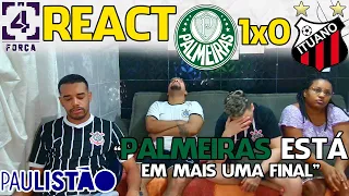 REACT PALMEIRAS 1x0 ITUANO - SEMIFINAL - PAULISTÃO 2023