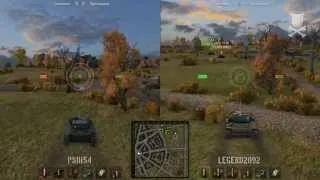 [WoT] VEDRO TV - Взводная игра: AMX 13 90 + Т-54
