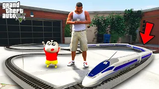 Franklin Trying To Make RC Mini Bullet Train in GTA 5 || Gta 5 Tamil