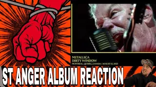 Metallica St Anger Is The Greatest Album ever? First time Hearing Dirty Window Reaction #metallica