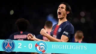 PSG vs STRASBOURG 2-0 All Highlights & Goals 2019