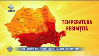 Stirile Kanal D (03.08.2021) - CALDURA RECORD! 50 DE GRADE RESIMTITE! | Editie de pranz