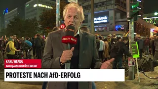 Proteste nach AfD-Erfolg