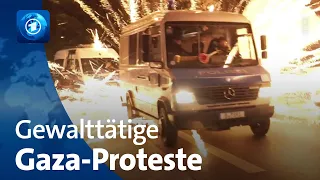 Berlin: Aufruf zu Pro-Palästina-Protest führt zu Gewalt gegen Einsatzkräfte