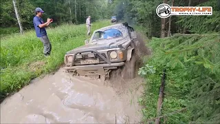 Ниссан Сафари (Патрол) на бездорожье Nissan Safari (Patrol) off-road 4x4 4х4 покатушка 2020